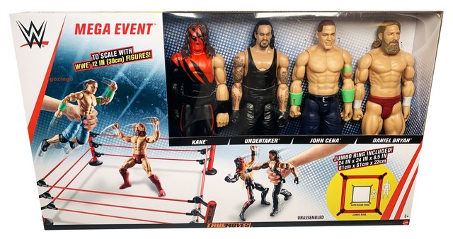 Mattel WWE Mega Event Jumbo Ring With 