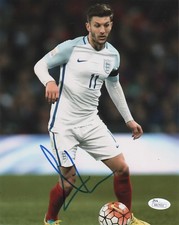 England Adam Lallana Autographed Signed 8x10 Photo JSA COA