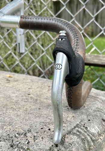 Cinelli Handlebar Stem 64-40 Giro D'Italia Leather Drop Bar Vintage Bike Milano - Picture 11 of 14
