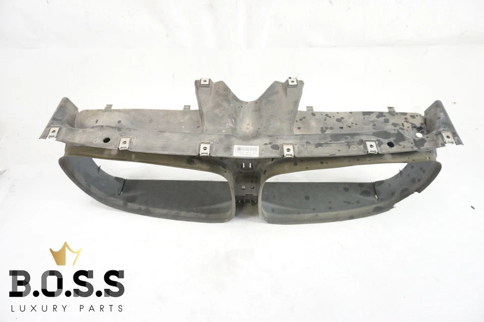 BMW 750LI F02 2009-2015 RADIADOR DELANTERO OBTURADOR DE CONDUCTO DE AIRE PANEL DE APOYO OEM Foto 2 de 4