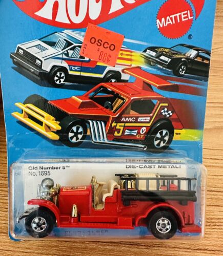 Hot Wheels Blackwall 1981 alte Nummer 5 Feuerwehr Abt. Schwerer Guss Hongkong - Bild 2 von 7