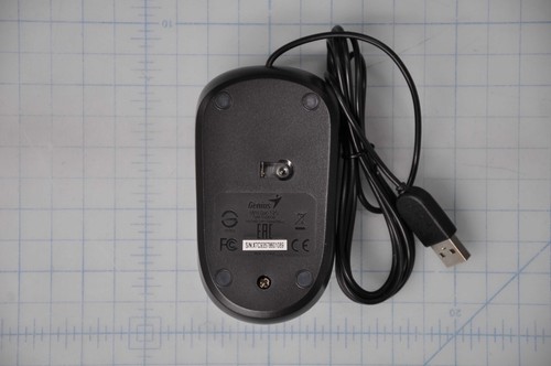 New GENIUS Usb Black G5 Classic Wired Optical Mouse DX-120 - Picture 2 of 2