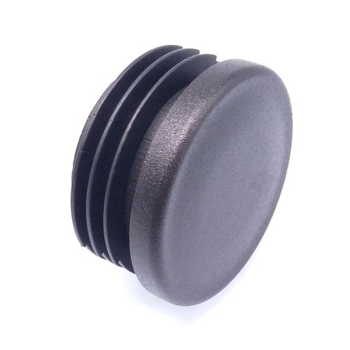 20pcs Round Plastic Black Blanking End Cap Caps Tube Pipe Inserts Plug Bung 38mm - Picture 3 of 4