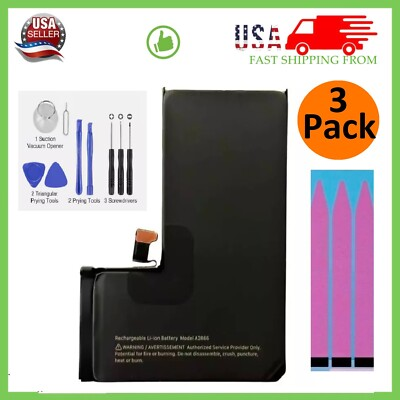 #ad #ad For iPhone 15 15 Pro Max Plus New Replacement Internal Battery with Tools LOT $56.99