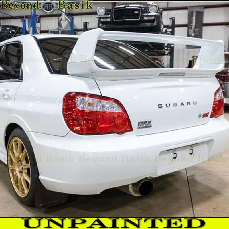WRX ウイングのみ OE Style Trunk Spoiler Wing For 2002-2006 2007 Subaru Impreza WRX
