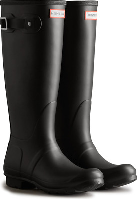 Hunter Women's Original Tall Backstrap Rain Boots with Original Box WFT2251RMA