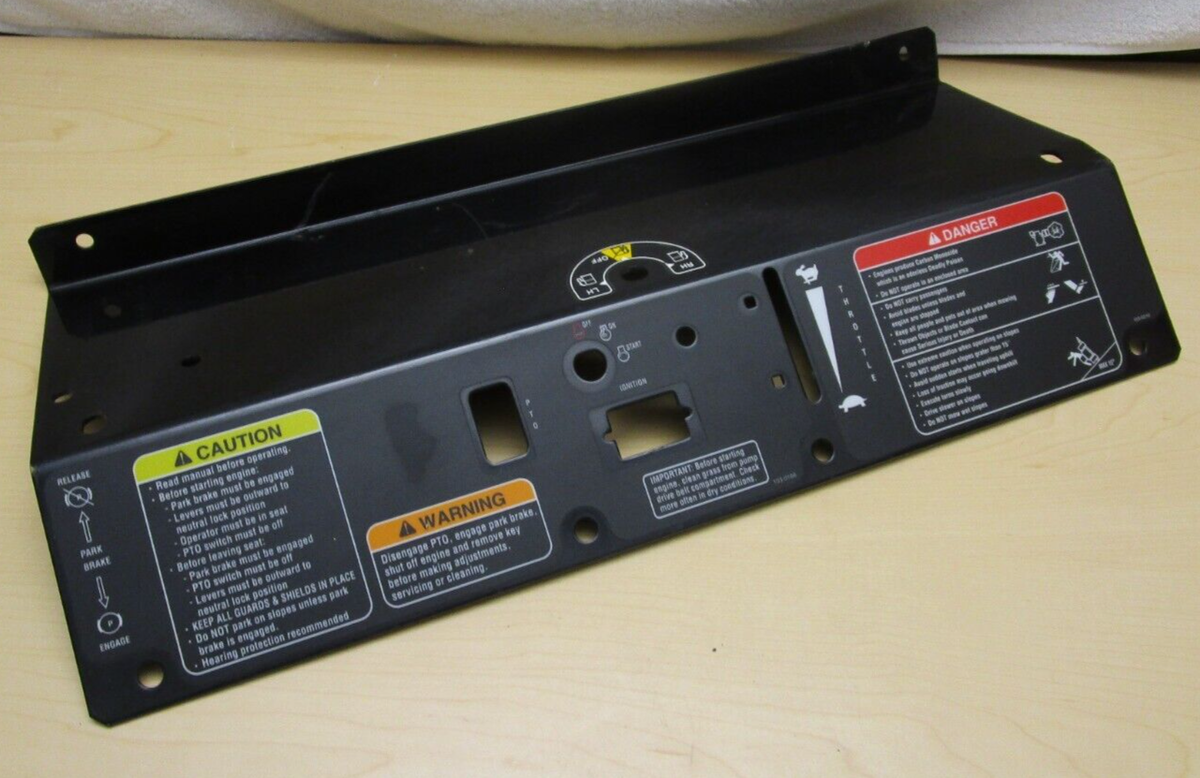 Exmark Lazer Z 26 HP Fuel Injected Control Console 103-0166 103