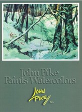  SALE John Pike Paints Watercolors by John Pike 1997, Spiral Bound  BRAND NEW