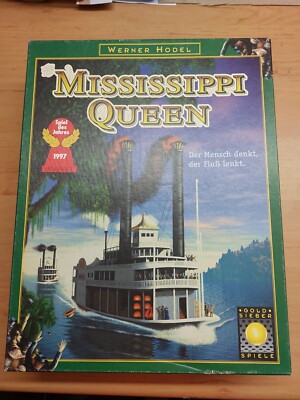 Mississippi Queen Goldsieber Gesellschaftsspiel 1997 Spiel d.J. 