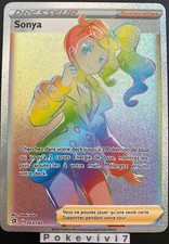 Carte Pokemon SONYA 203/192 Secrète Epée et Bouclier 2 EB02 FR NEUF