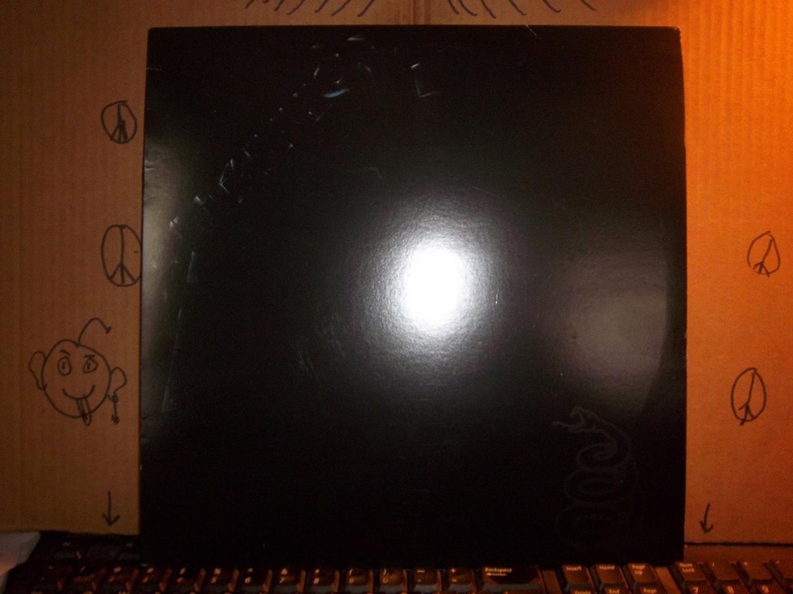 Metallica Black Album MINT Minus Con Record 2 LPs Album Vinyl (27) Mir Finish!