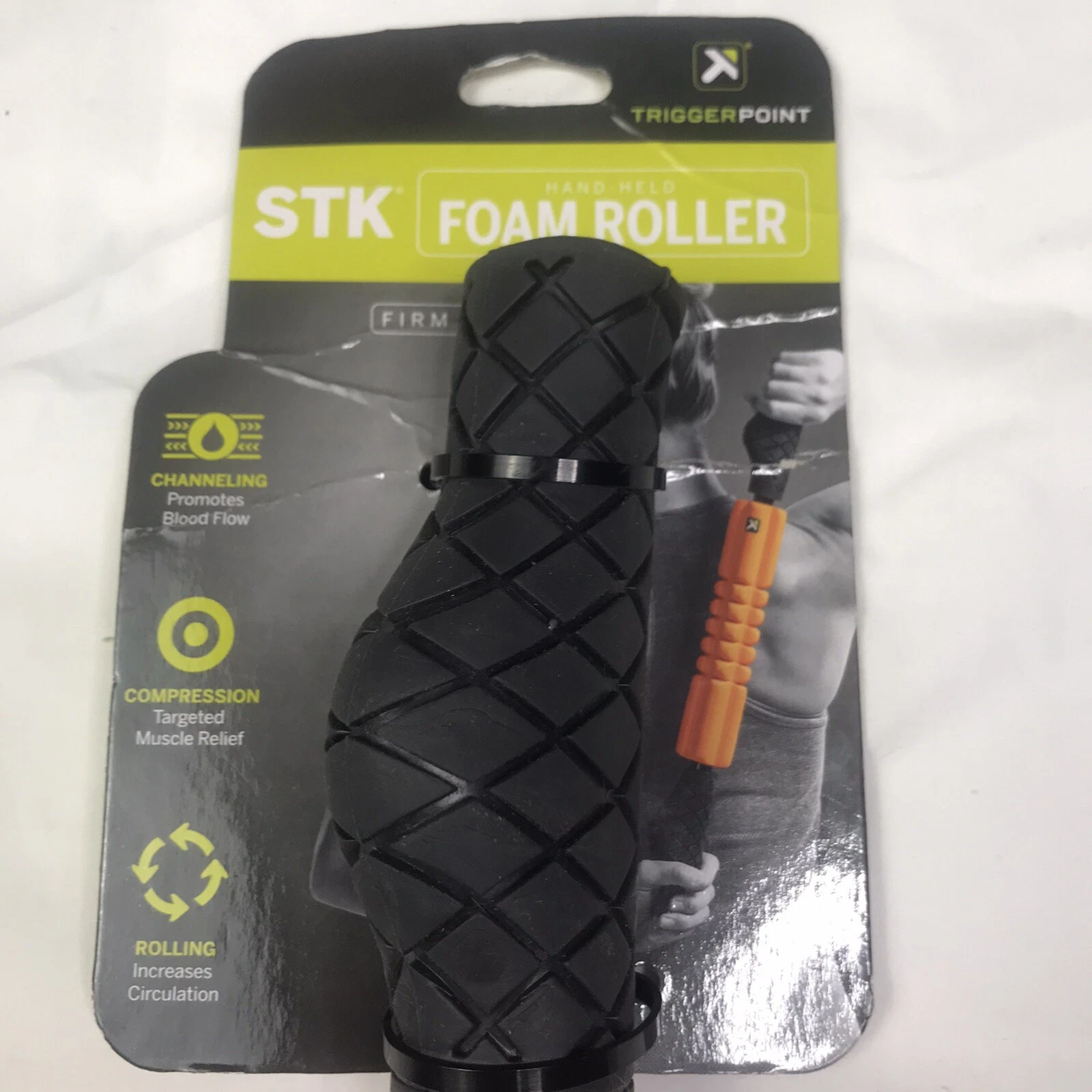 Trigger Point STK Foam Roller Compression Targeted Muscle Relief Orange