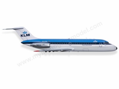 McDonnell Douglas DC-9 KLM Desk Wood Airplane New Model Small