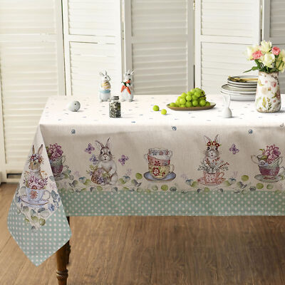 Ostern Tischdecke Gobelin Tischdecke Ostern Frühling verschiedene Größen 7028