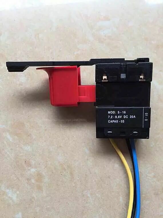 1PCS CAPAX-03 CAPAX03 7.2V-9.6V DC 20A Trigger Switch For Electric