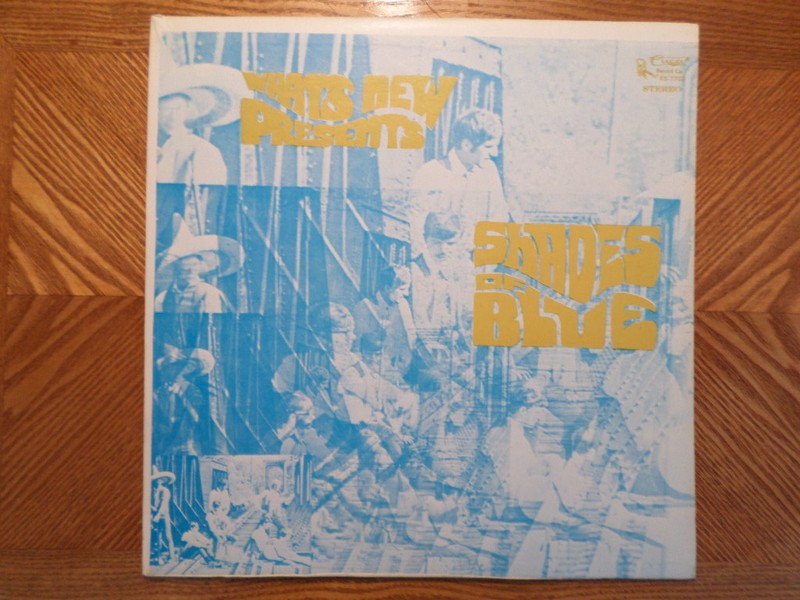 CUCA LP RECORD/SHADES OF BLUE/ SELF TITLED/JAZZ POP PRIVATE/ VG VINYL