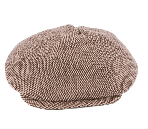 Woolen brown cap made in Europe. Hats From OZ - 100% Australian Owned business - Picture 5 of 6