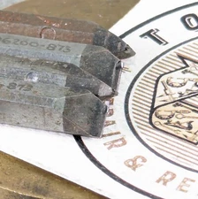 4 Detroit Diamond 0.017 Radius Tool 1/4" Shank Dressing Lathe Grinding USA {406