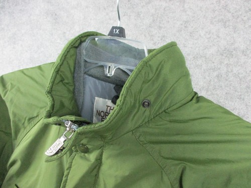Chaqueta De Colección The North Face Para Hombre Grande Verde Ejército Abrigo Aislado Hecho en EE. UU. - Imagen 15 de 20