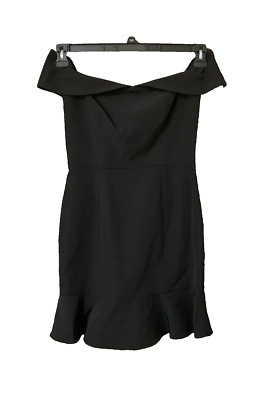 Gianni Bini  Womens New $159 Sleeveless Sheath Mini Dress Size 4 Small Black NWT