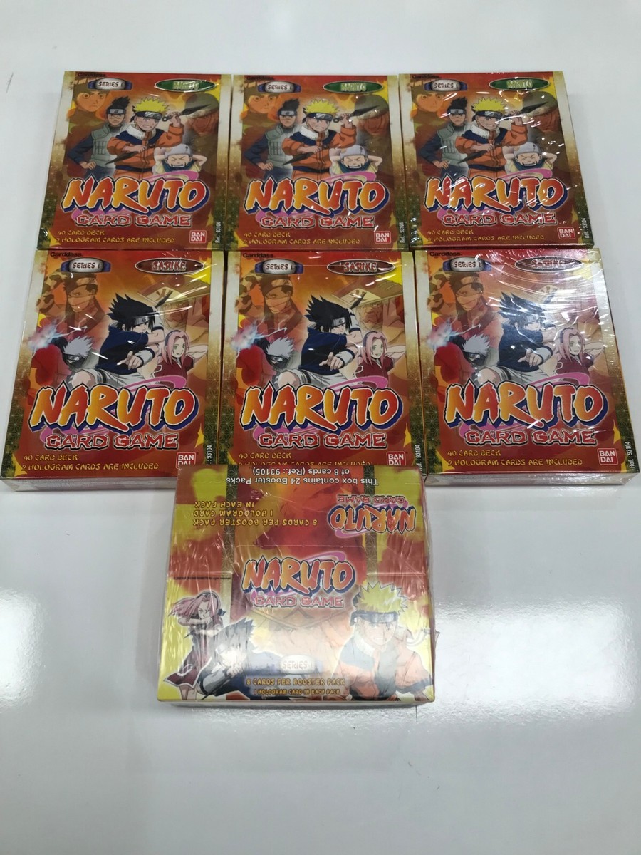 2006 Naruto Series 1 Card Game Booster Box (24 pks)+6 packs 2006 Naruto Series 1 Card Game Booster Box (24 pks)+6 packs