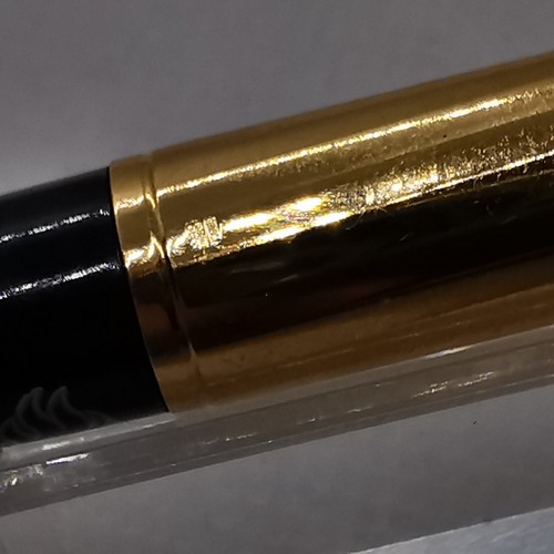 Penna stilografica Parker 180 Imperial pennino oro 585 vintage rara - Foto 14 di 16