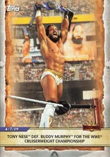 Tony Nese #14 2020 Topps WWE WrestleMania 35 Cruiserweight Champion
