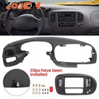 Dash Pad Dashboard & Dash Radio Bezel Gray Fit For 97-03 Ford F150 Expedition