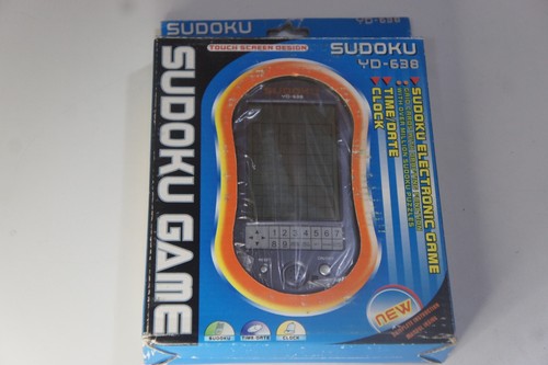 Sudoku Electronic Handheld Game YD-638 With Time Date - SOUND DOES NOT WORK - Picture 9 of 14