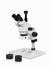 Parco 3.5X-90X Simul-Focal Trinocular Zoom Stereo Microscope w/ 5MP WiFi Camera
