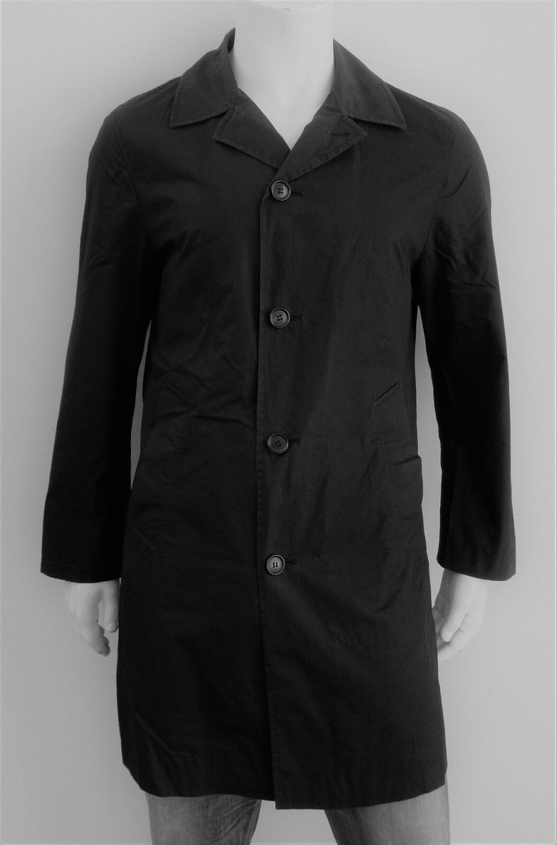 Trench Coat Herrenmantel Schwarz Drykorn Secset S Herren Mantel