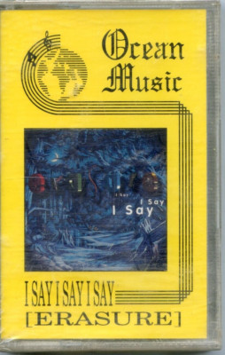 ERASURE ''I SAY I SAY I ''  EGYPT MC ALB K7 CASSETTE TAPE '94 NEW SEALED /+ RARE +