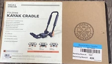 Field & Stream Folding Kayak Cradle Universal Mounting Carrier -Black