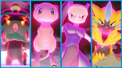 35+ Pokemon Sword And Shield Legendaries Shiny Locked PNG
