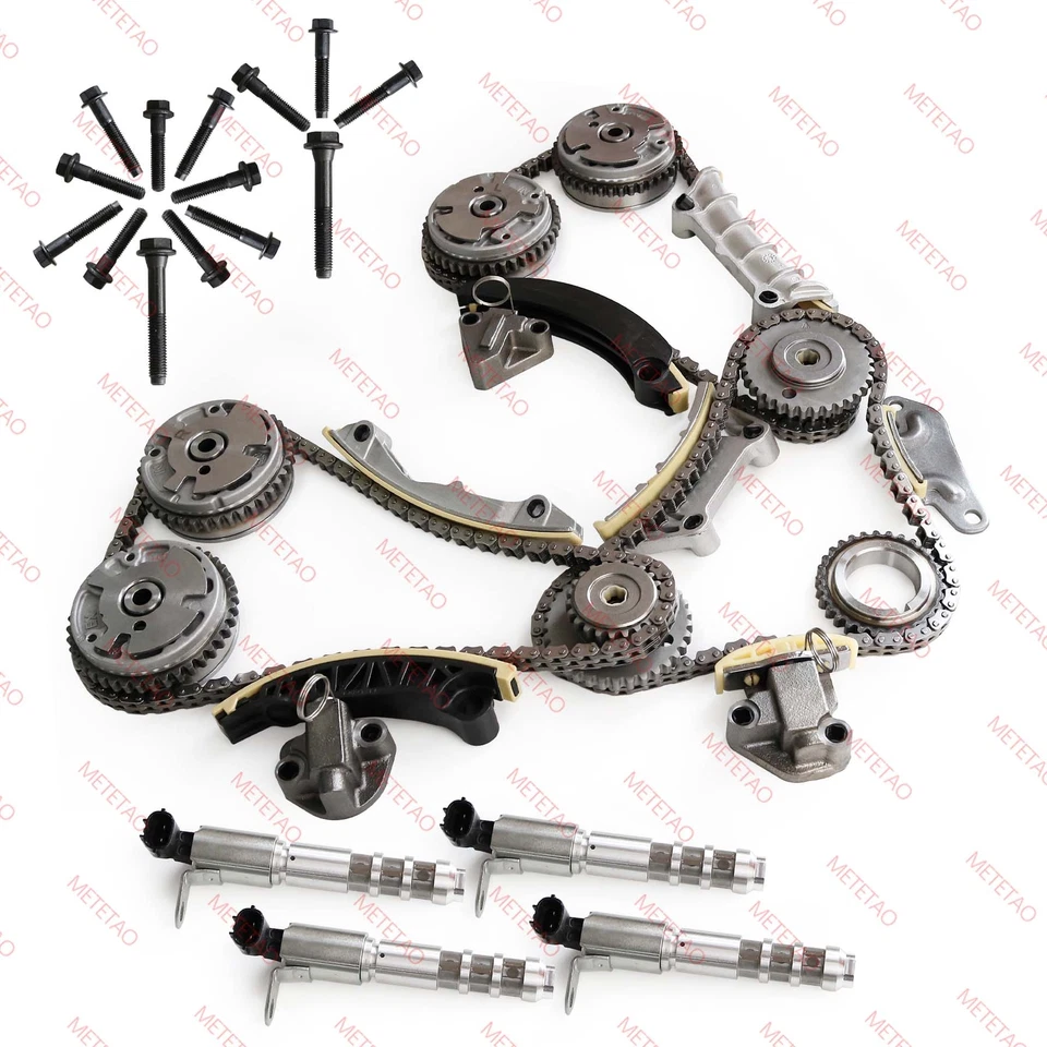 Timing Chain Kit w/VVT Sprocket for Chevy GMC Acadia Cadillac CTS SRX 3.0L 3.6L - Image 4 of 4