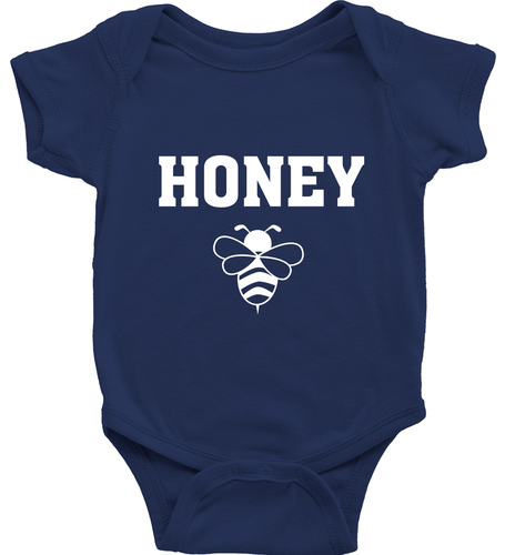 Honey Toddler Kids Tee T-Shirt Baby Bodysuit Clothes Gift Bee Sweet Honey Bee - Picture 20 of 36