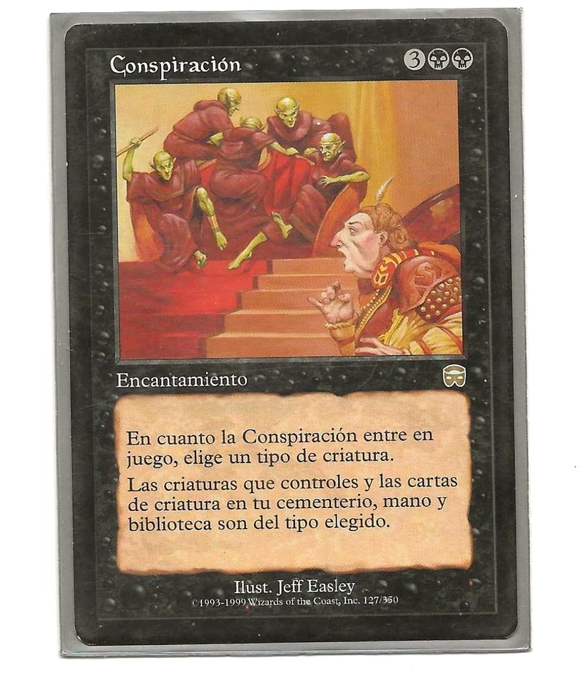 CONSPIRACION Mascaras de Mercadia MTG ESPAÑOL Mercadian masques Conspiracy NM- - Imagen 1 de 1