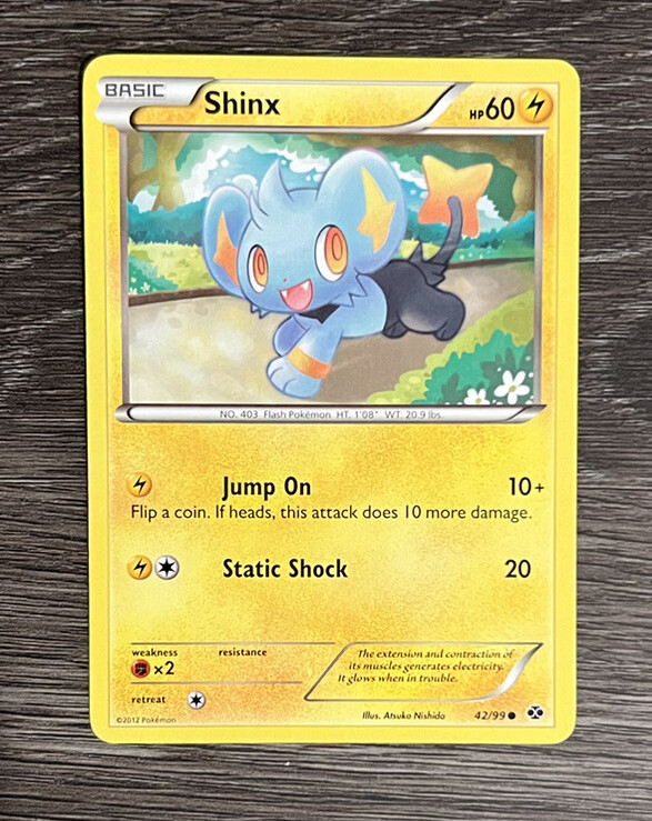 Shinx 42/99 - Next Destinies - Common - Pokemon Card TCG - LP