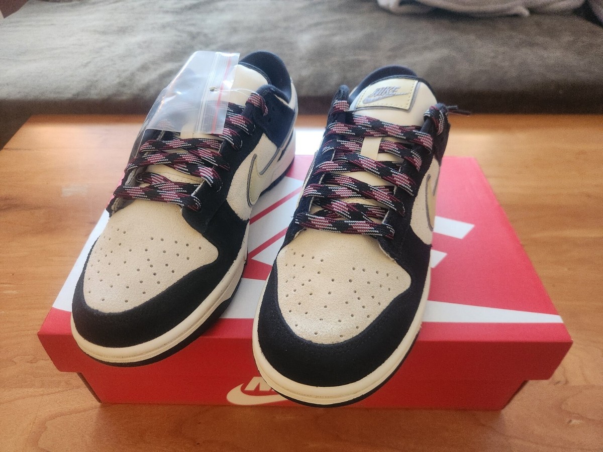 Nike Dunk Low LX Black Suede Team Gold | Women