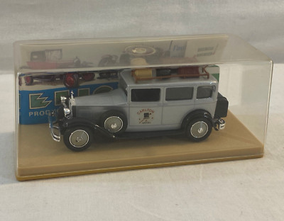Eligor 1929 Rolls Royce 20/25 Taxi Carlton Hotel 1:43 Scale White France EUC