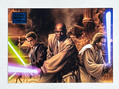 Battle In The Arena 2018 Topps Star Wars Galaxy Blue #78 Non-Sports Trading Card - Foto 1 di 2