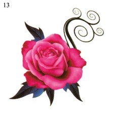 Women's Tattoos Body Stickers Design Flash Flower Makeup Waterproof Temporary