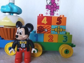 Duplo 10597 Disney Mickey & Minnie's Birthday Parade Train Complete Retired 2015
