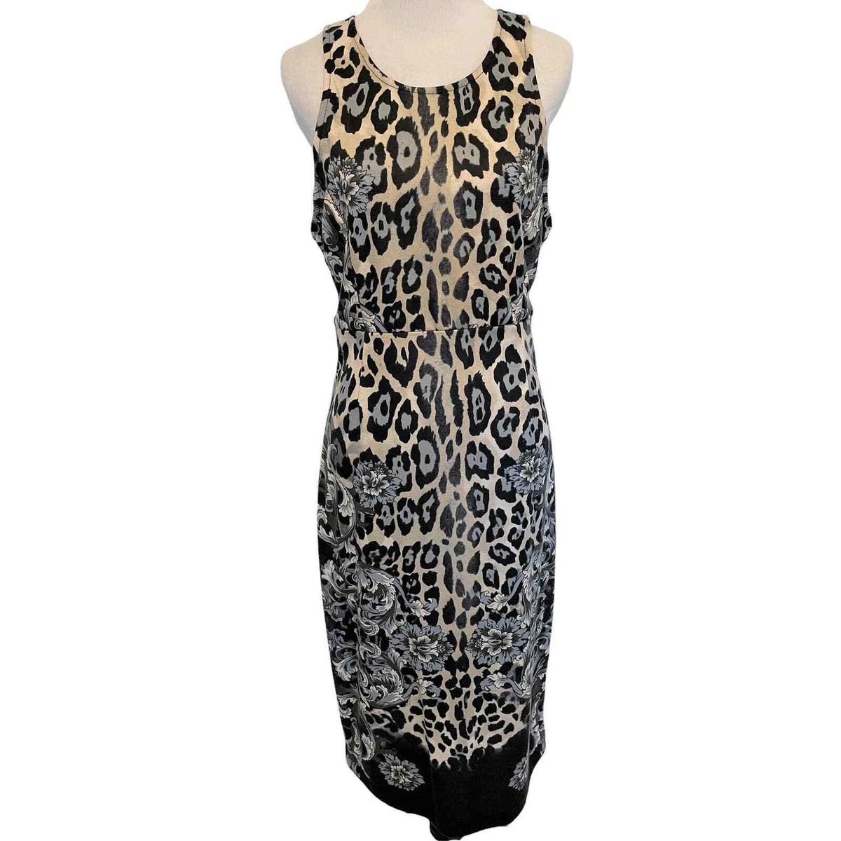Wayf top leopard dress