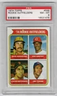 1974 Topps Baseball #598 Rookie Outfielders Ken Griffey PSA 8 Rookie Card RC