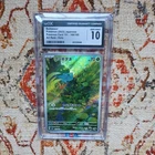 CGC 10 Pokemon Japanese 151 Bulbasaur AR 166/165 SV2a Art Rare GEM MINT
