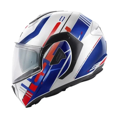 Casque Moto Cabriolet Givi X30 Blanc Rouge Bleu Bianco Rosso Blu XS S M L XL XXL - Photo 1/2