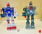Vintage Bandai  GOBOTS Power Warrior Courageous & Grungy