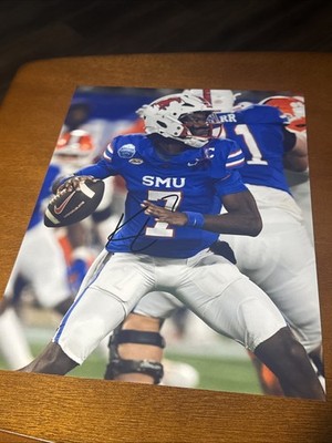 KEVIN JENNINGS HAND SIGNED  SMU MUSTANGS 8X10 PHOTO AUTOGRAPH W/COA RARE!!