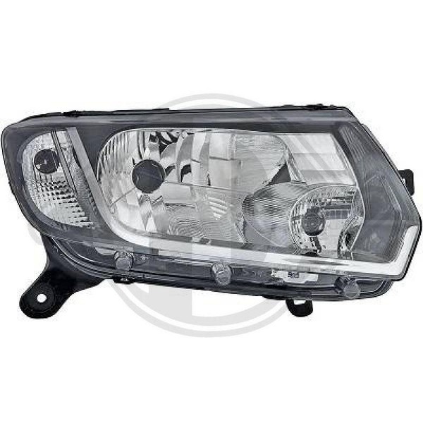 Hauptscheinwerfer Diederichs 4456080 FüR Renault Rechts-image